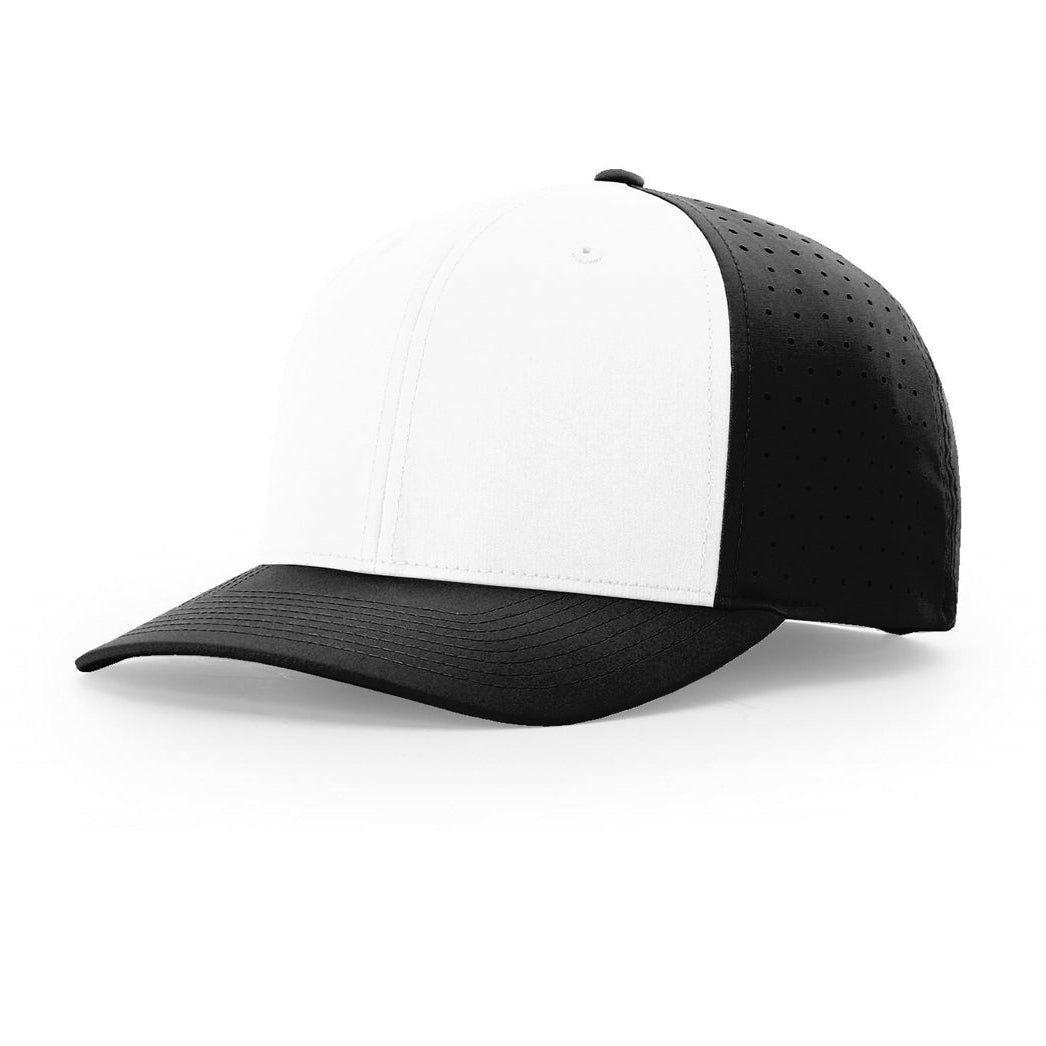 Performance Snapback | White / Black / Burnt Orange
