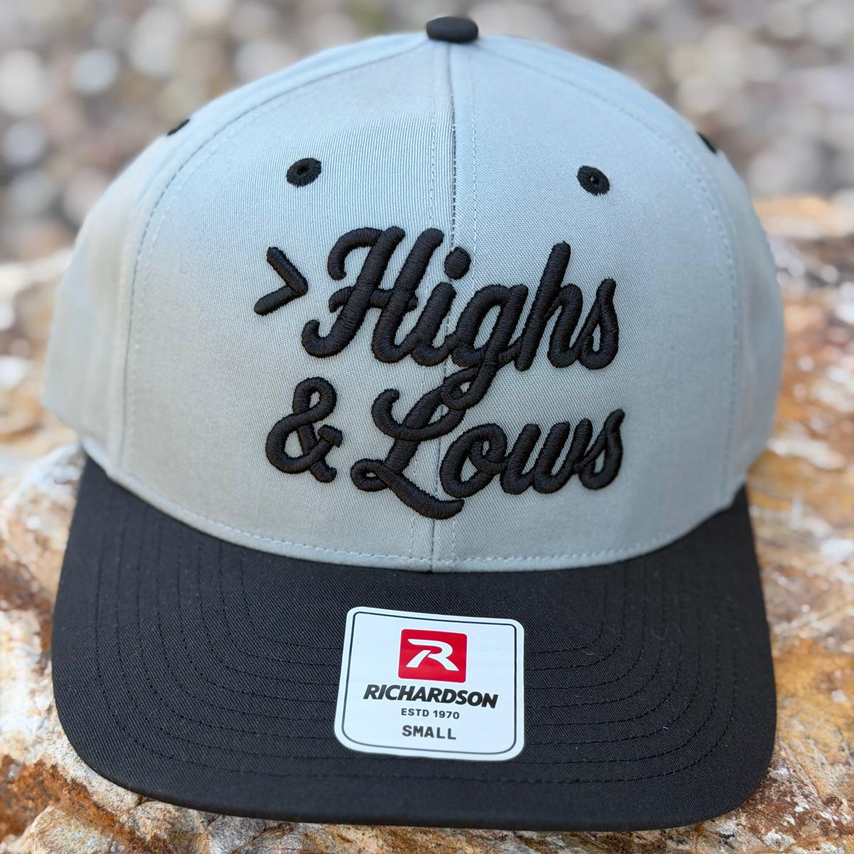 Pro Twill Snapback | Grey / Black – Youth & Adult Sizes Available