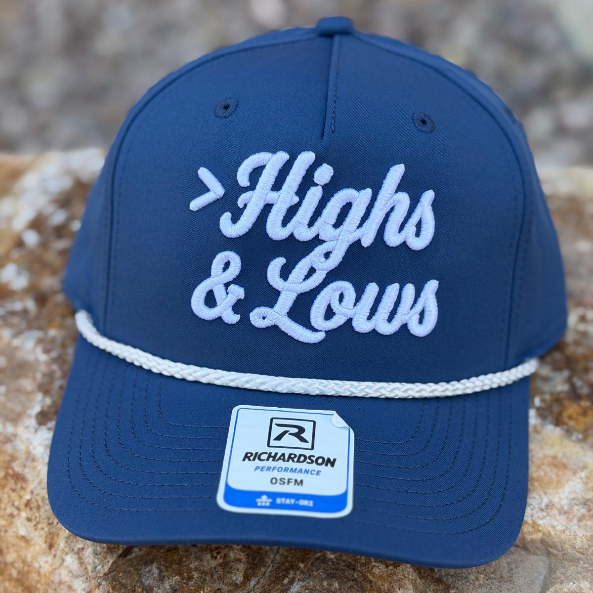 Classic Rope Cap | Blue / White