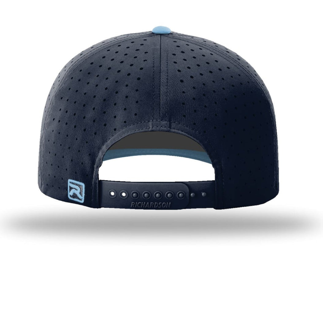 Performance Snapback | Navy/Columbia Blue