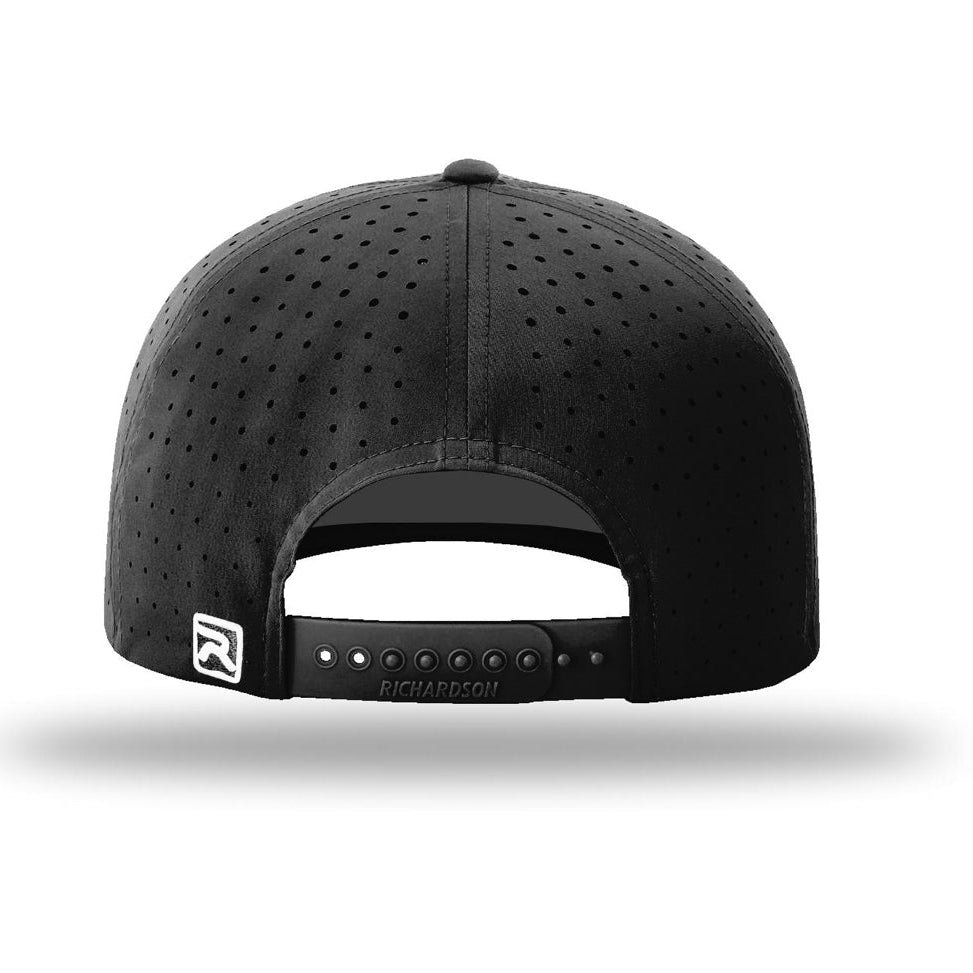 Performance Snapback | White / Black / Burnt Orange