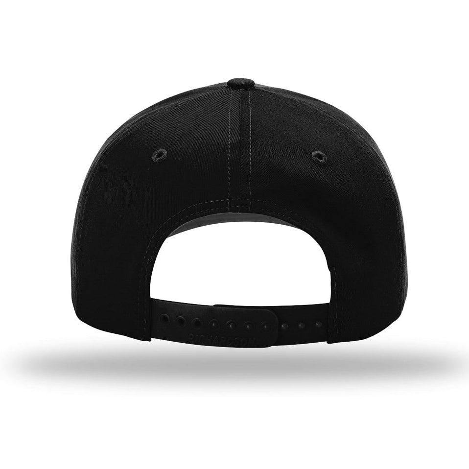 Pro Twill Snapback | Black / Charcoal - Youth/Small