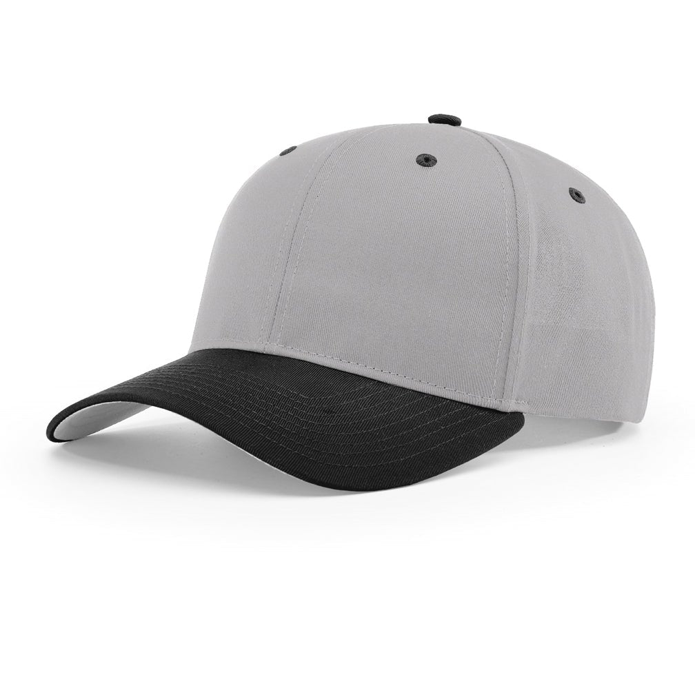 Pro Twill Snapback | Grey / Black – Youth & Adult Sizes Available