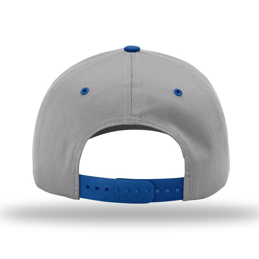 Pro Twill Snapback | Grey/Royal