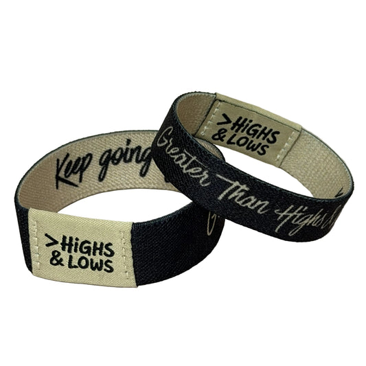 Daily Reminder Bracelet | Greater Than Highs & Lows