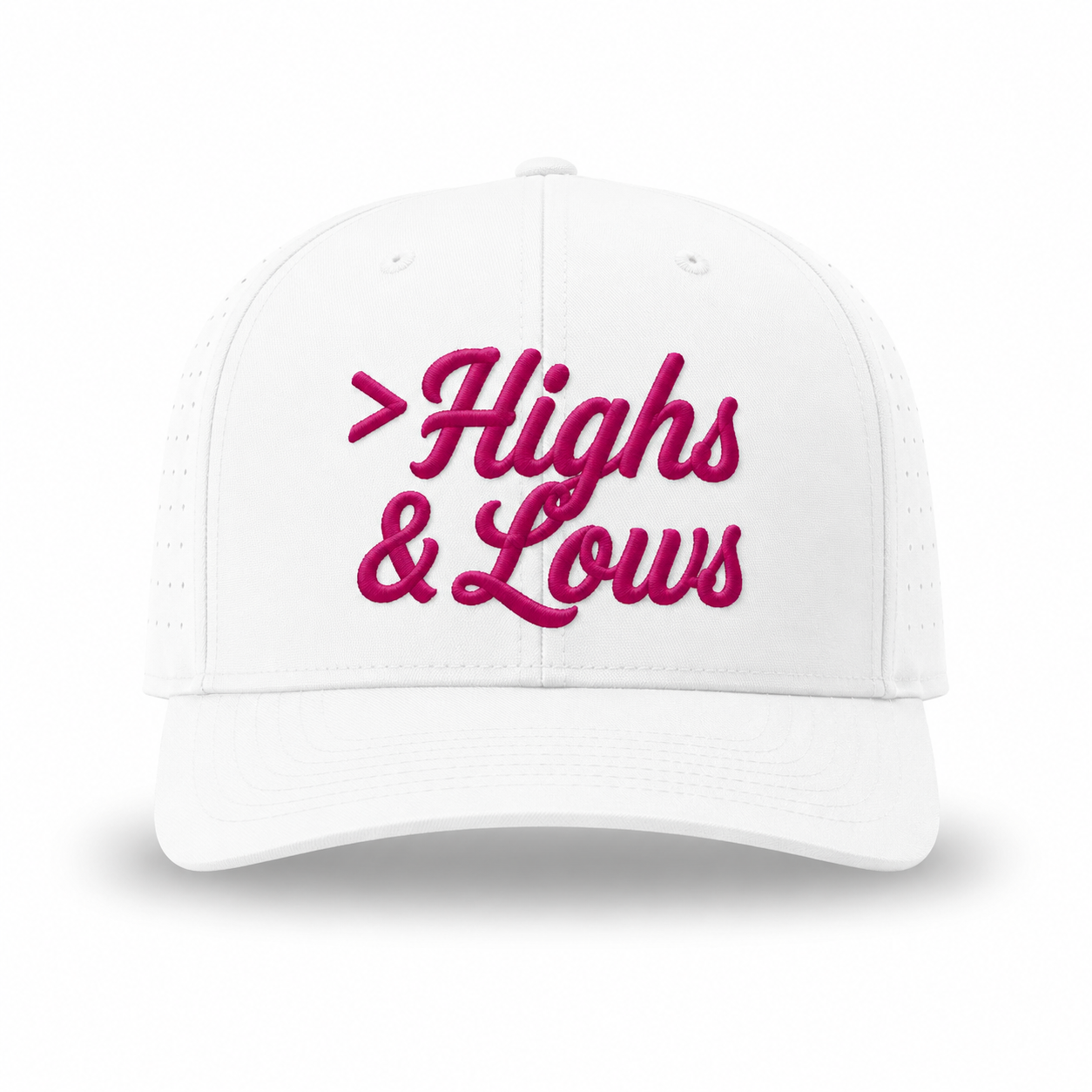 Greater than Highs & Lows — Performance White / Magenta
