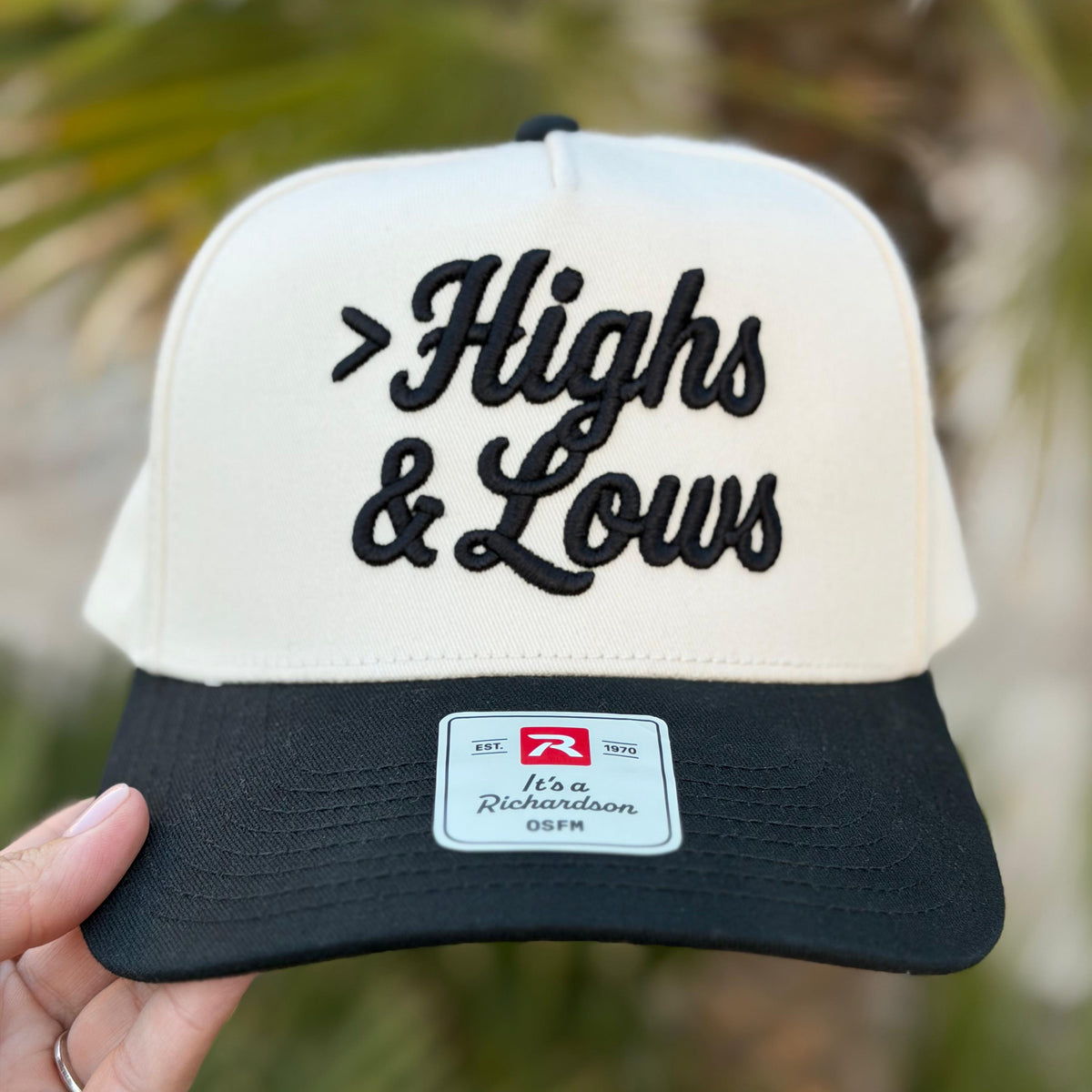 Full Fabric Champ | Cream / Black