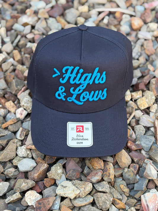 Greater than Highs & Lows — Navy/True Blue