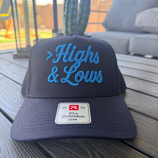Greater than Highs & Lows — Navy/True Blue
