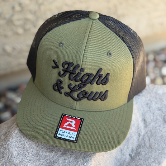 Flatbill Trucker | Loden / Black