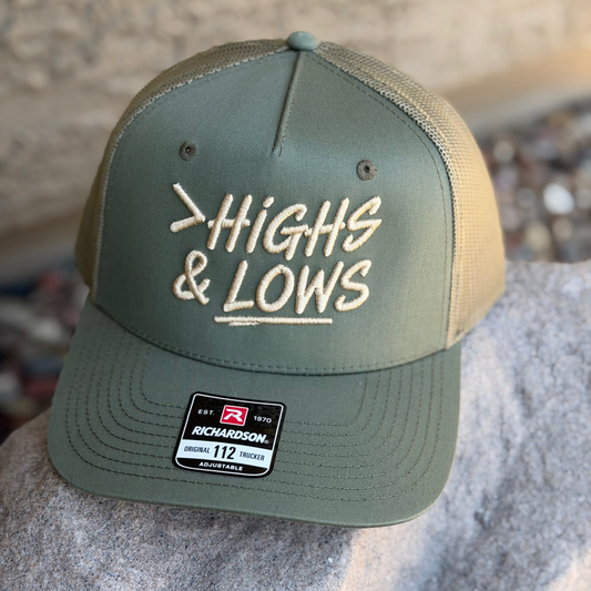 Five-Panel Trucker | Loden / Cream