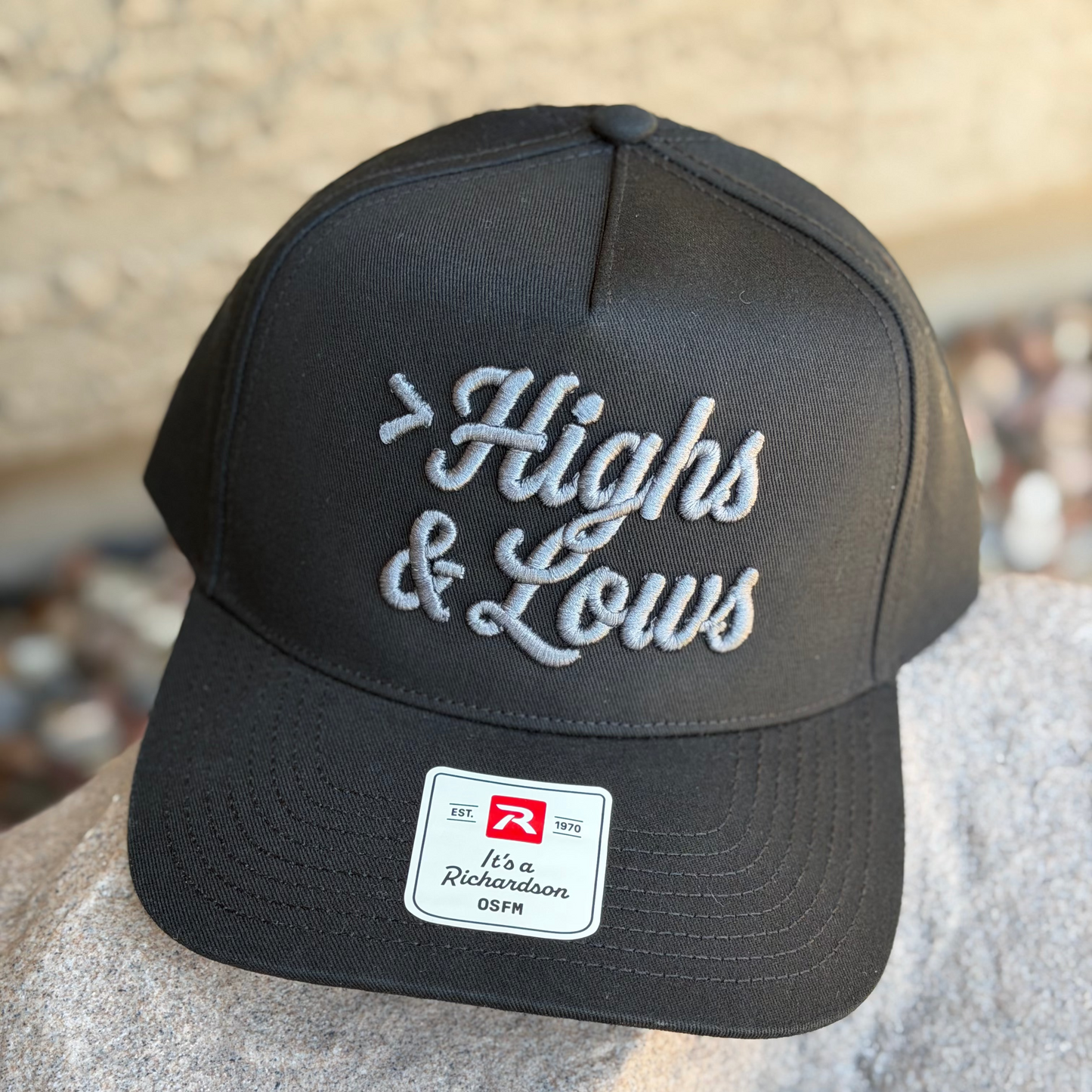 Full Fabric Champ | Black / Charcoal